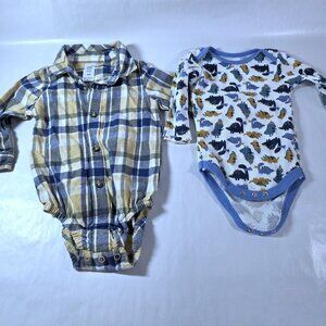 Carter's & Baby Gear Onesies Sizes 3-6m and 9m